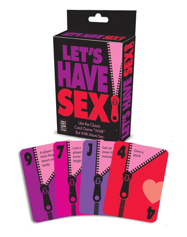 Let's Have Sex Card Game for Couples Fun and Intimacy Games