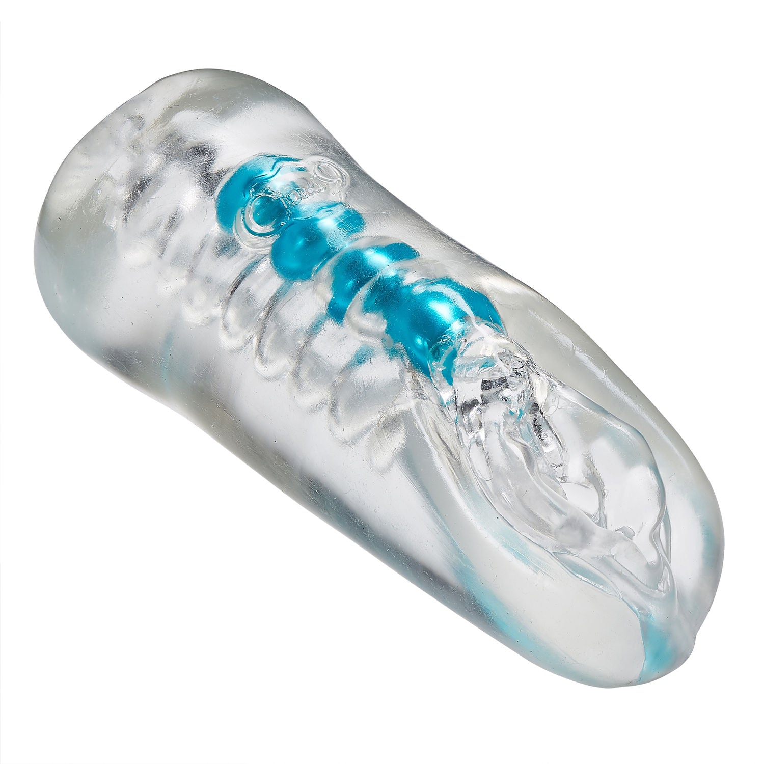 Personal Double Ended Beaded Stroker Male Masturbation Aid Strokers - Manual