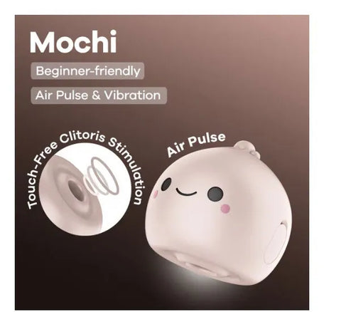 Satisfyer Mochi – Small Silicone Air Pulse Clitoral Vibrator