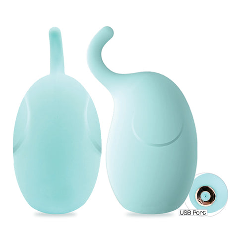 Buzzy Buddy Hunk With A Trunk Aqua USB Rechargeable 9.5cm Stimulator STIMULATORS