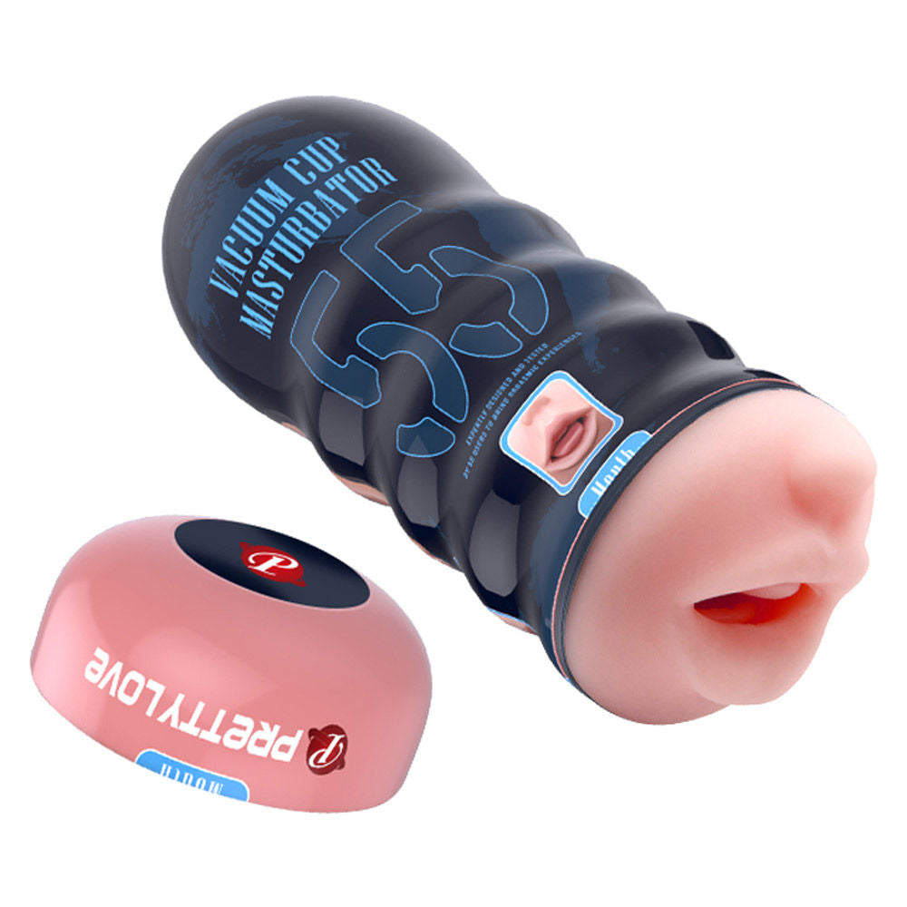 Pretty Love Mouth Masturbator – Soft Vacuum Cup Masturbator > Sex Toys For Men > Masturbators Cup