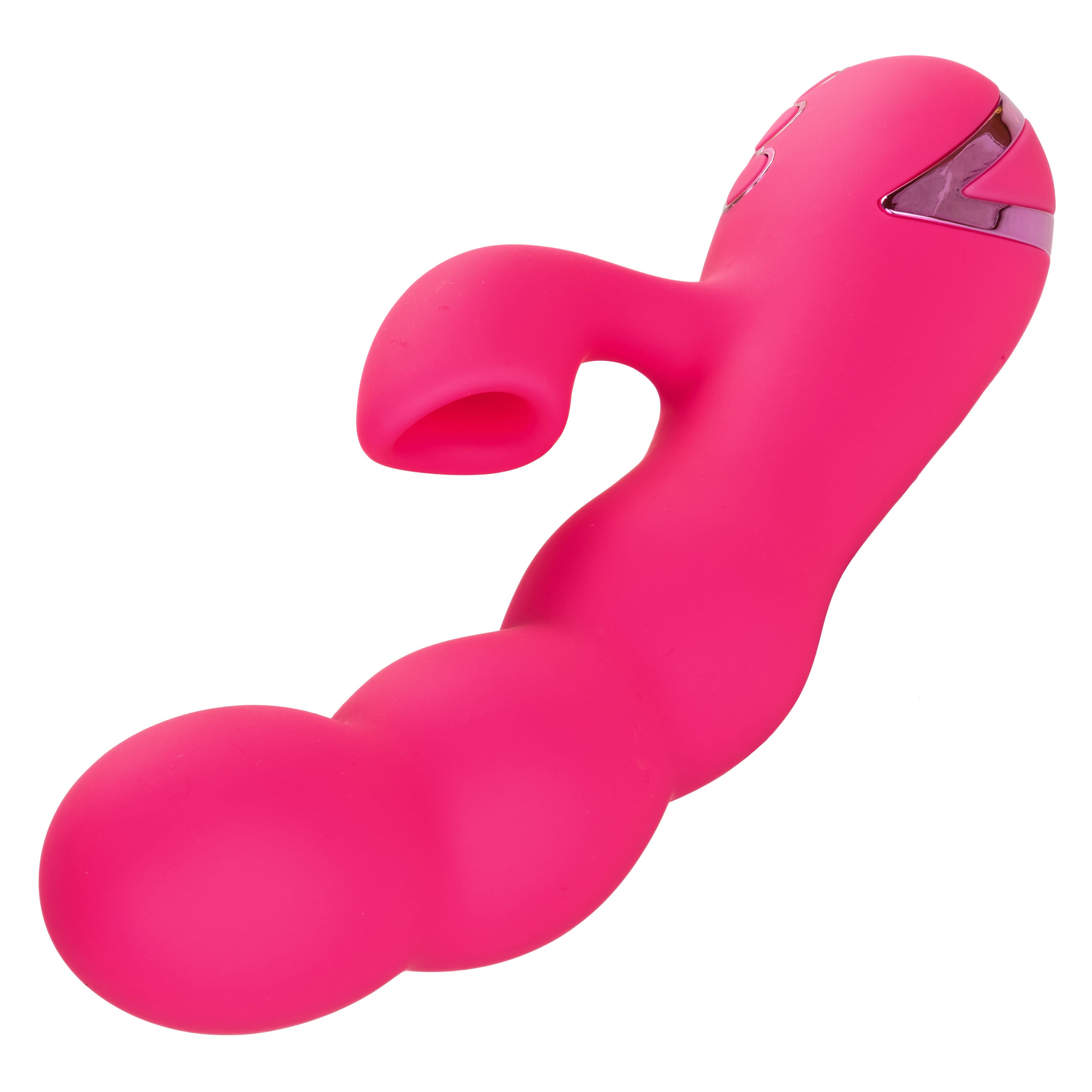California Dreaming Oceanside Orgasm Massager with Clitoral Suction and Vibrating Functions VIBRATORS-RABBIT-MULTI