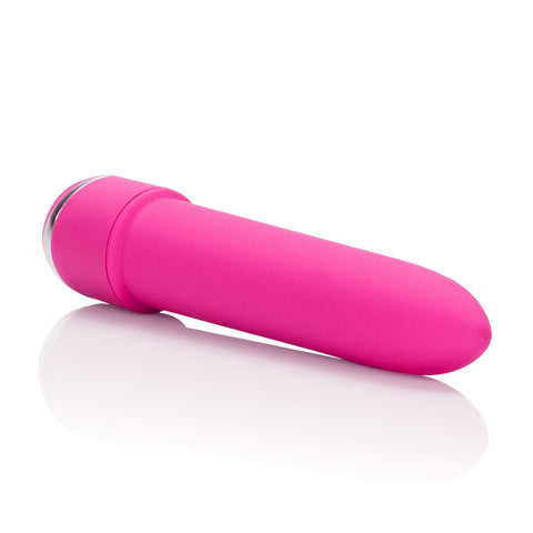 7 Function Classic Chic Pink Mini Vibrator 4.25 Inch BULLETS