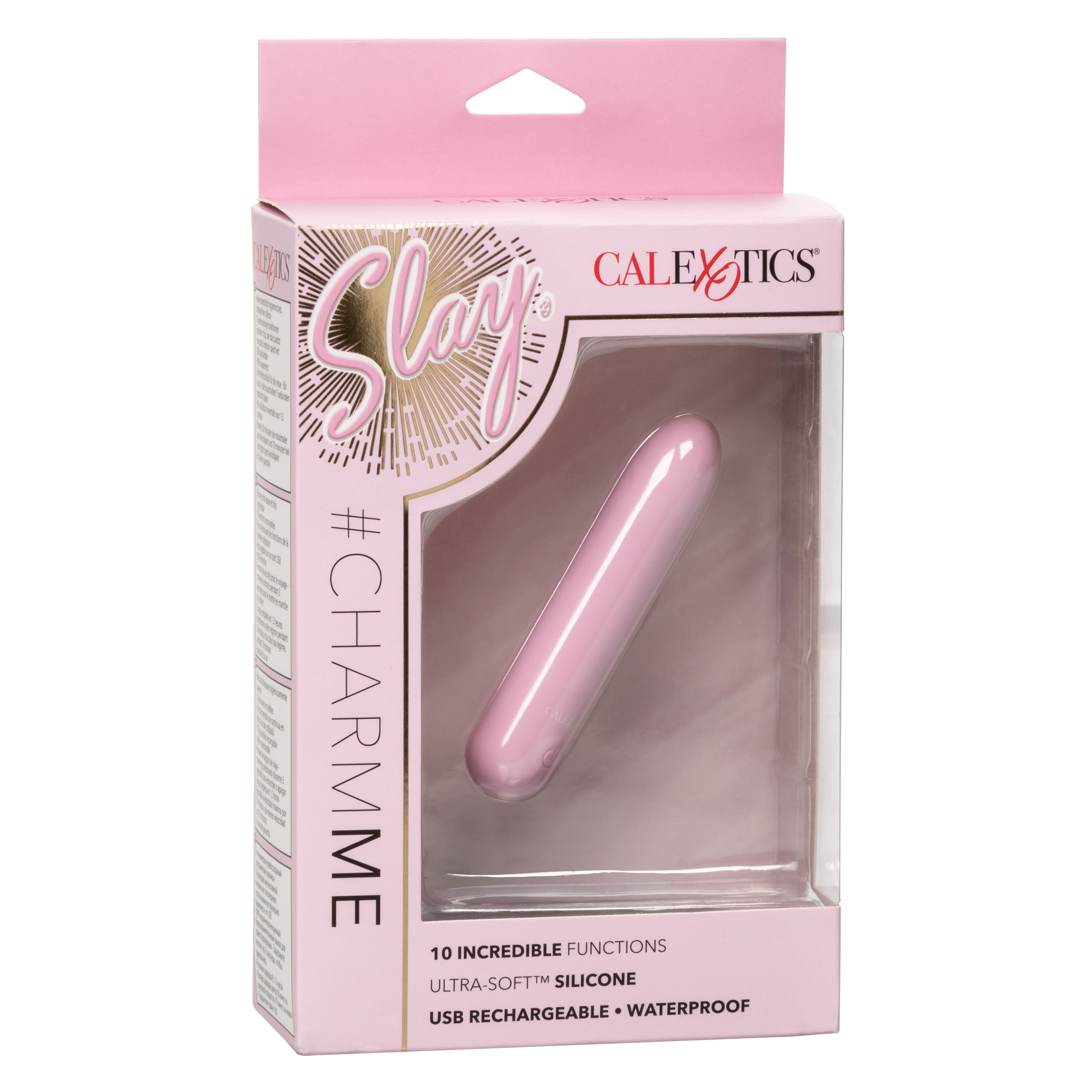 CalExotics Slay Charm Me Flexible Silicone Wireless Vibrator BULLETS