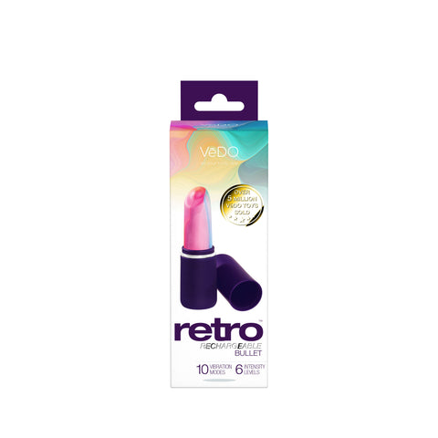 Retro Rechargeable Bullet - Pink BULLETS