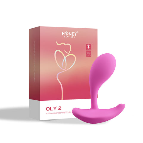 Oly 2 Wearable App-Controlled G-Spot Vibrator in Pink Color Panty Vibrators