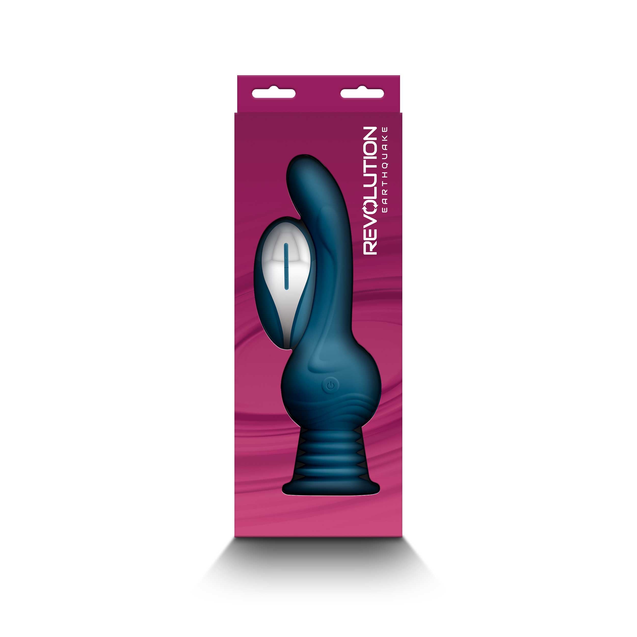 Revolution Earthquake Teal Adult Intimacy Toy with Rotating Motor ANAL TOYS