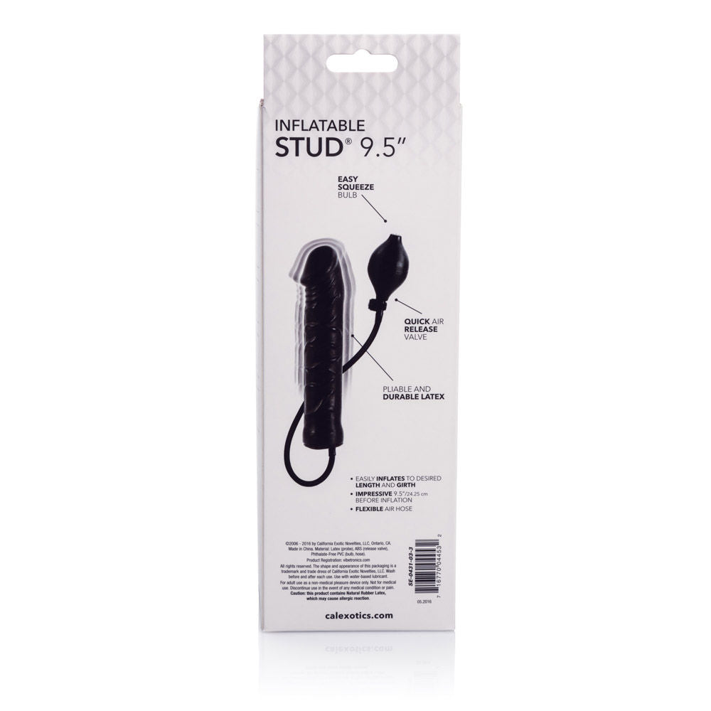 Inflatable Stud – Inflatable 9.5 Inch Realistic Dildo Toy Dongs Big