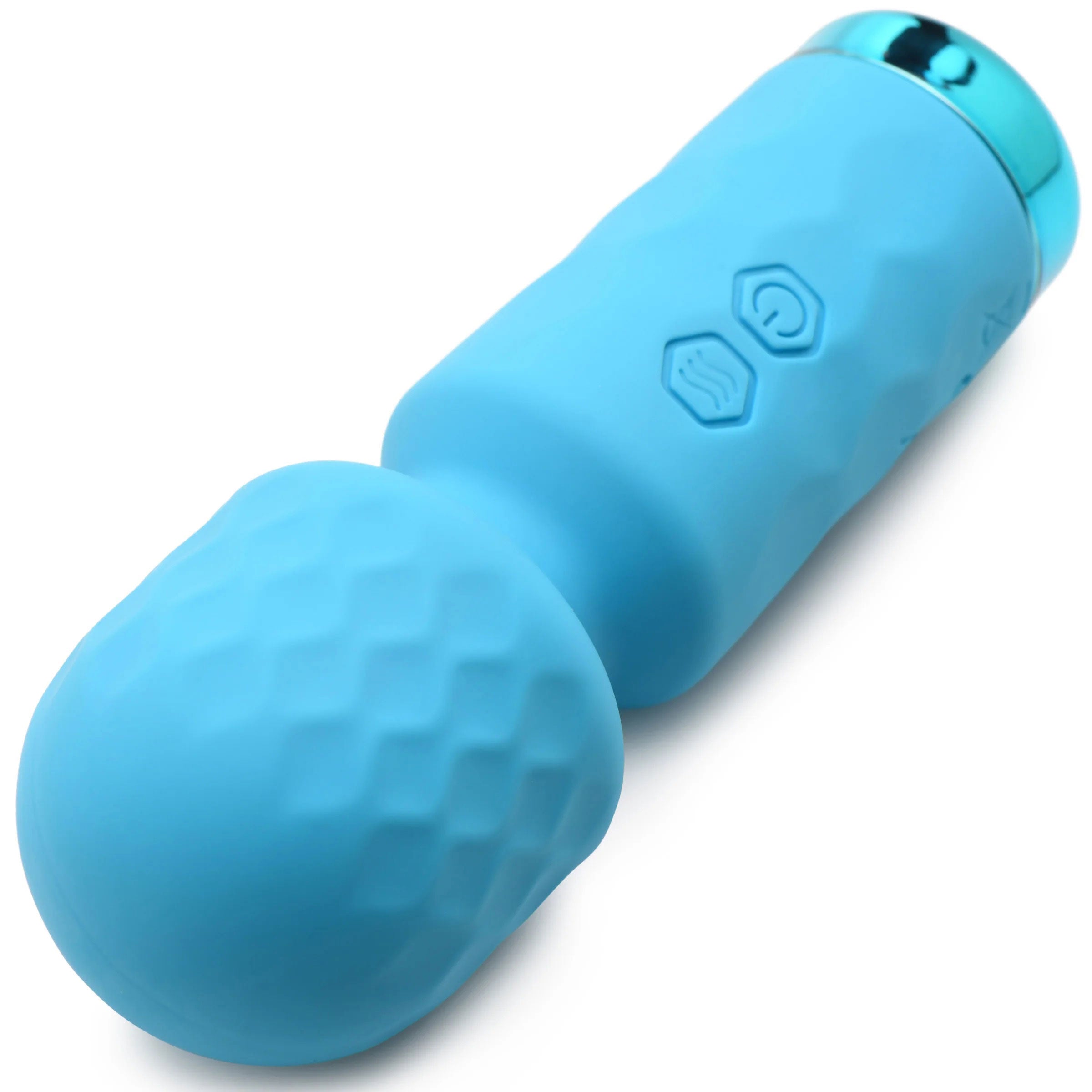 Bang 10X Mini Silicone Wand Blue 4.5 Inch Powerful Vibration Flexible Neck Blue > Sex Toys > Mini Massagers