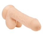 9 Inch Realistic Silicone Dong with Suction Base Flesh Tone > Dildos > Large Dildos