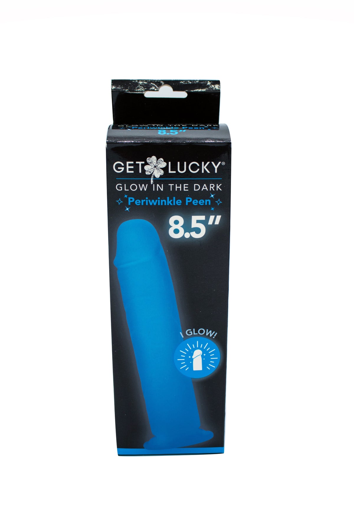 Glow In The Dark Periwinkle Dildo 8.5 Inch – Body Safe Flexible Dildo > Dildos > Realistic Dildos