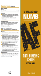 Numb AF Anal Numbing Cream – Discomfort-Free Intimate Exploration 44ml Default Title > Lube > Anal