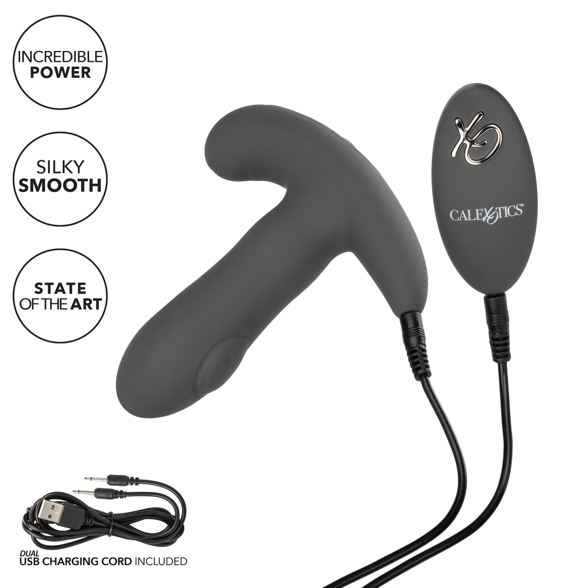 Eclipse Remote Control Dual Motor Pulsating Anal Probe Toy > Anal Range > Vibrating Butt Plugs