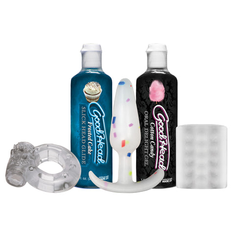 Goodhead Party Pack 5 Piece Oral and Anal Pleasure Kit ANAL TOYS