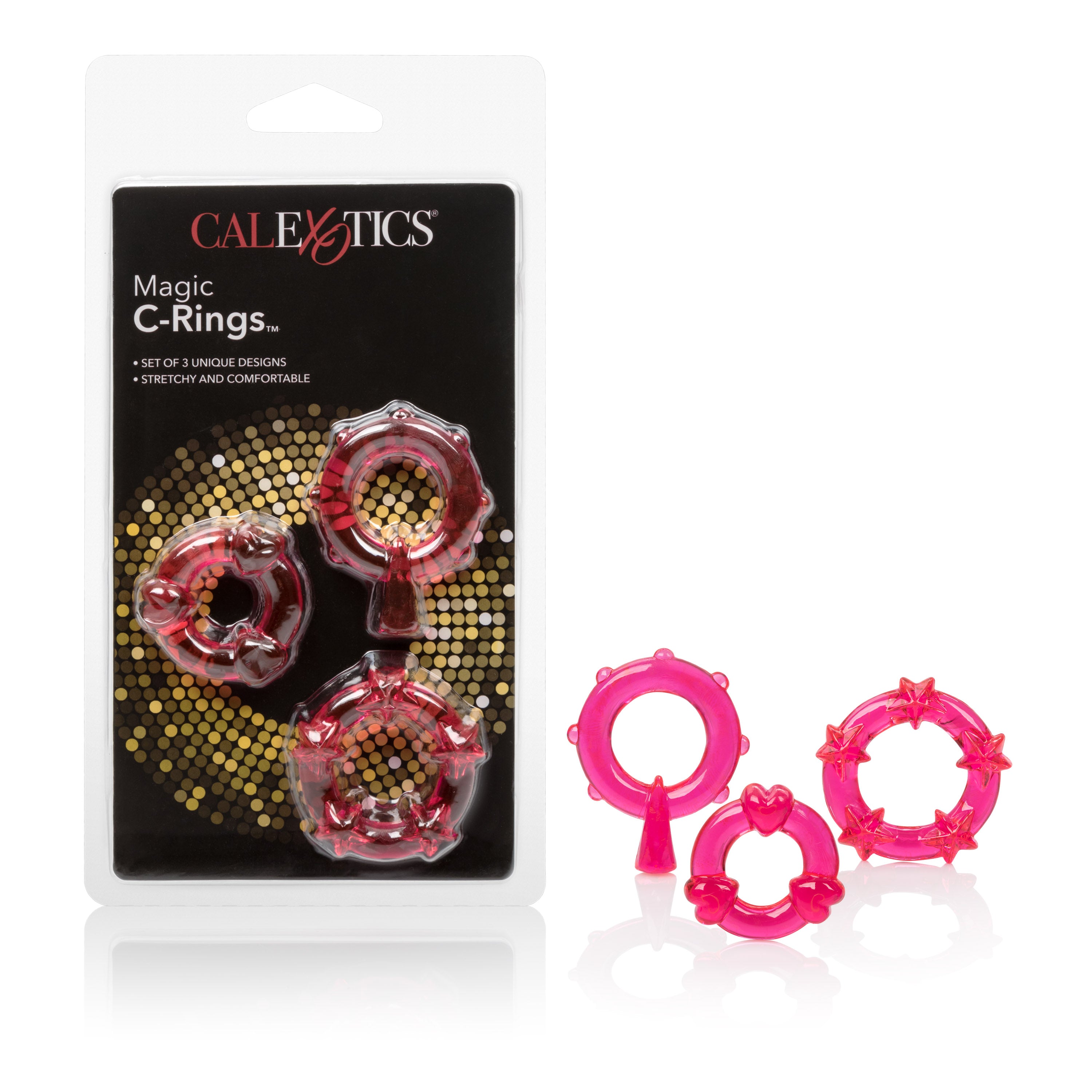 Magic Blue C-Rings Adult Intimacy Toy for Enhanced Performance COCK RING Set