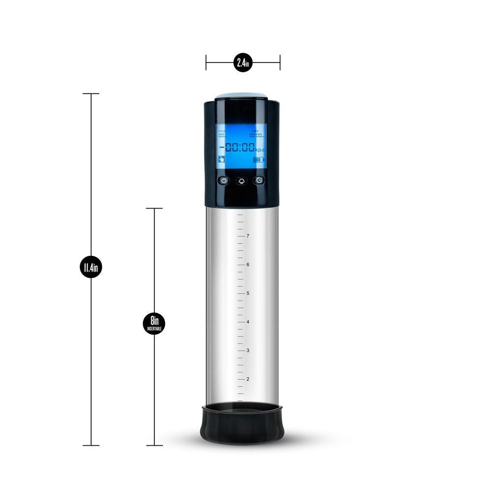 Performance Vx10 Smart Pump (Clear) – Vacuum Pump > Pumps > Penis Pumps Electric