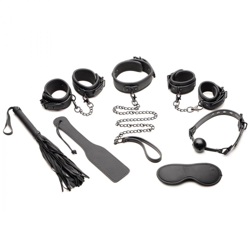 Master of Kink Deluxe 10 Piece Black Bondage Kit Set > Bondage Gear > Bondage Kits