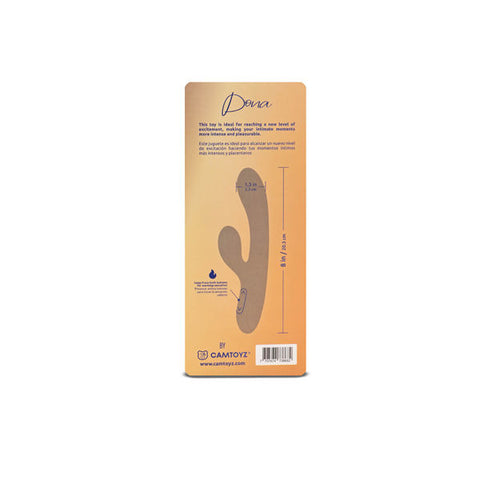 Dona Pink Vibrator with Dual Motors and Waterproof Design Pink VIBRATORS-RABBIT