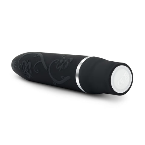 Rose Bliss Mini Vibe Black Travel Vibrator Phthalate Free BULLETS