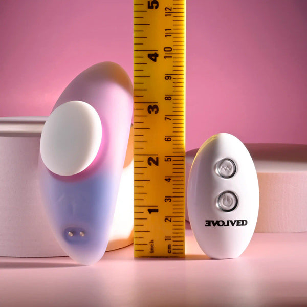 Evolved PARADISE PANTY 10.7cm Pink/Purple Vibrator > Sex Toys For Ladies > Panty Vibes