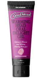 GoodHead Warming Oral Delight Gel – Edible Oral Sex Enhancer 4 Fl Oz Cotton Candy > Lube > Oral Gels & Sprays