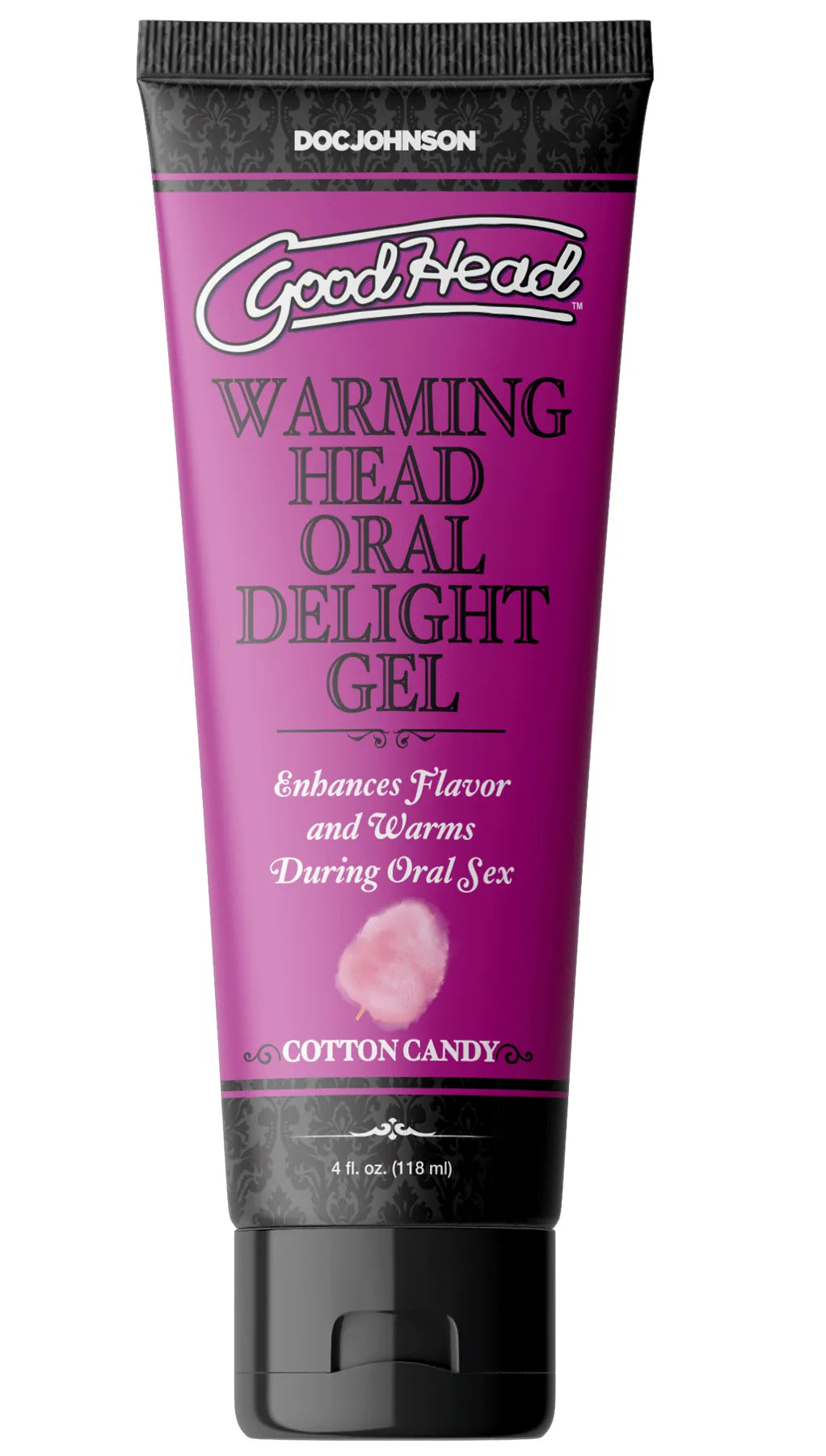 GoodHead Warming Oral Delight Gel – Edible Oral Sex Enhancer 4 Fl Oz Cotton Candy > Lube > Oral Gels & Sprays