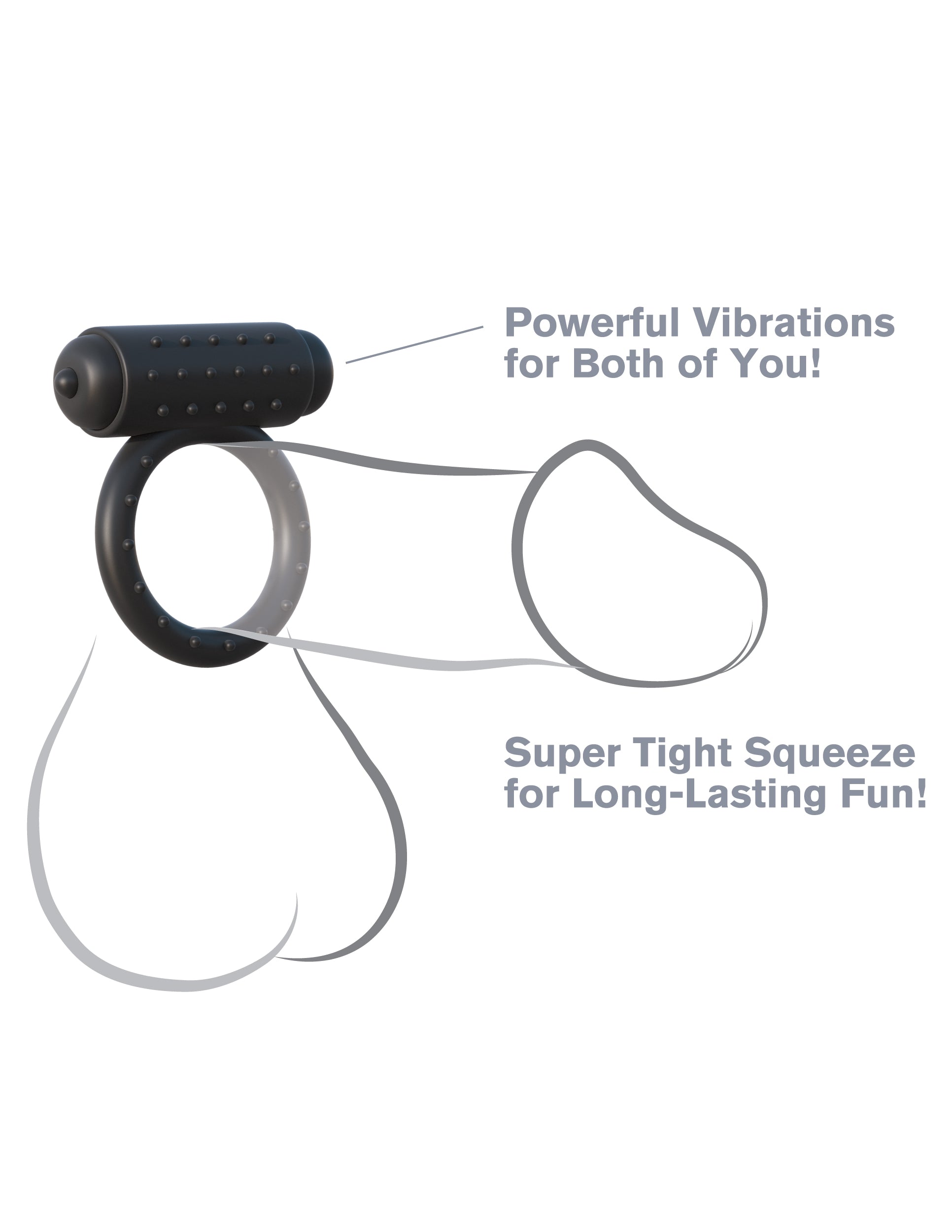 Fantasy C-ringz The Wingman Vibrating Cock Ring Cock Rings Vibrating