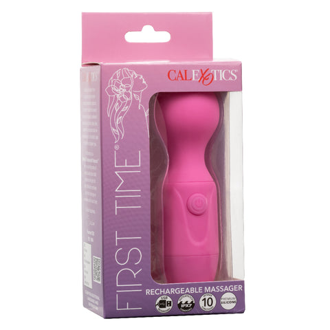 First Time Rechargeable Massager Pink Electric Massager