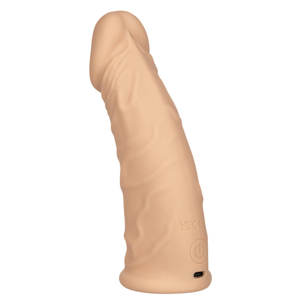 Performance Maxx 7 Inch Vibrating Extension Ivory > Sex Toys For Men > Penis Sleeves