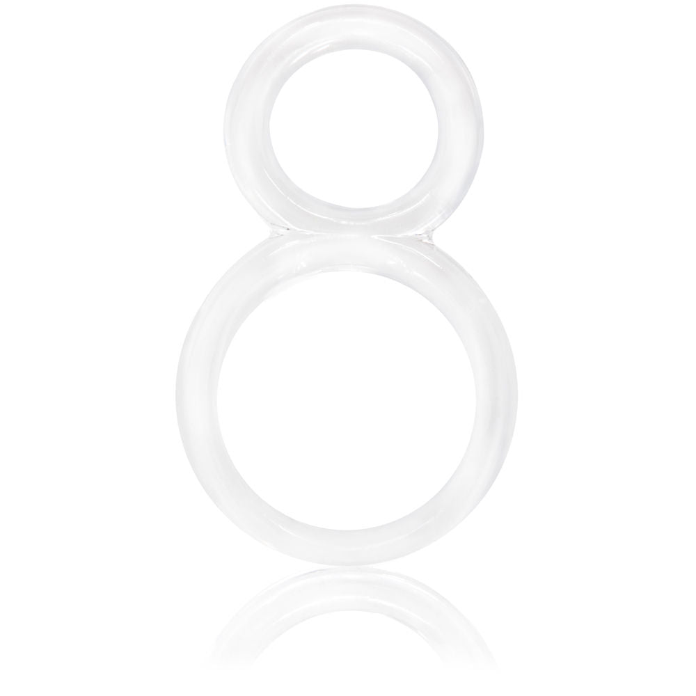 Ofinity Double Erection Ring – Stretchy Silicone Adjustable Cock Ring Secondary image