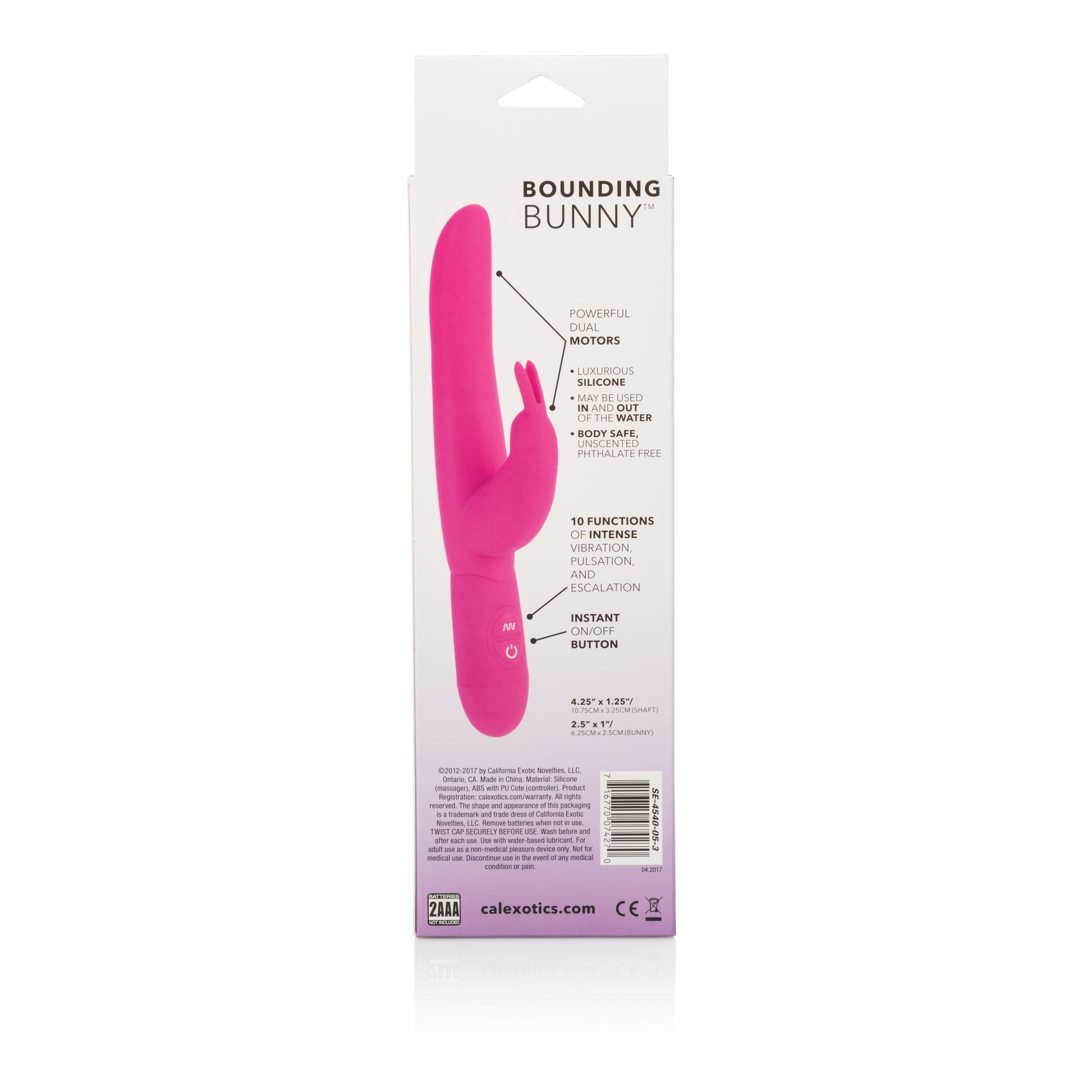 Posh Bounding Bunny Pink Vibrator VIBRATORS-RABBIT-MULTI