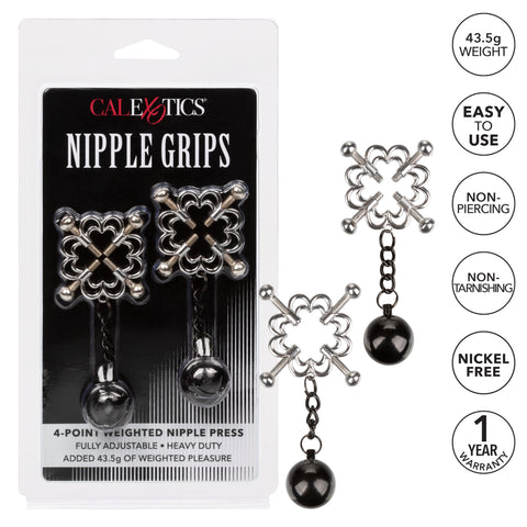 Nipple Grips 4 Point Weighted Nipple Press Nipple Clamps
