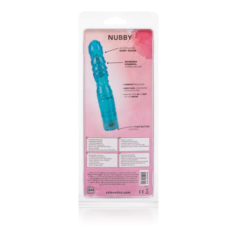 CalExotics Sparkle Softees Nubbie Soft Glittered Massager Toy Vibrators