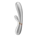 Satisfyer Adult Toys Silver Satisfyer Hot Lover Rabbit Vibrator Silver/Champagne 4061504002514