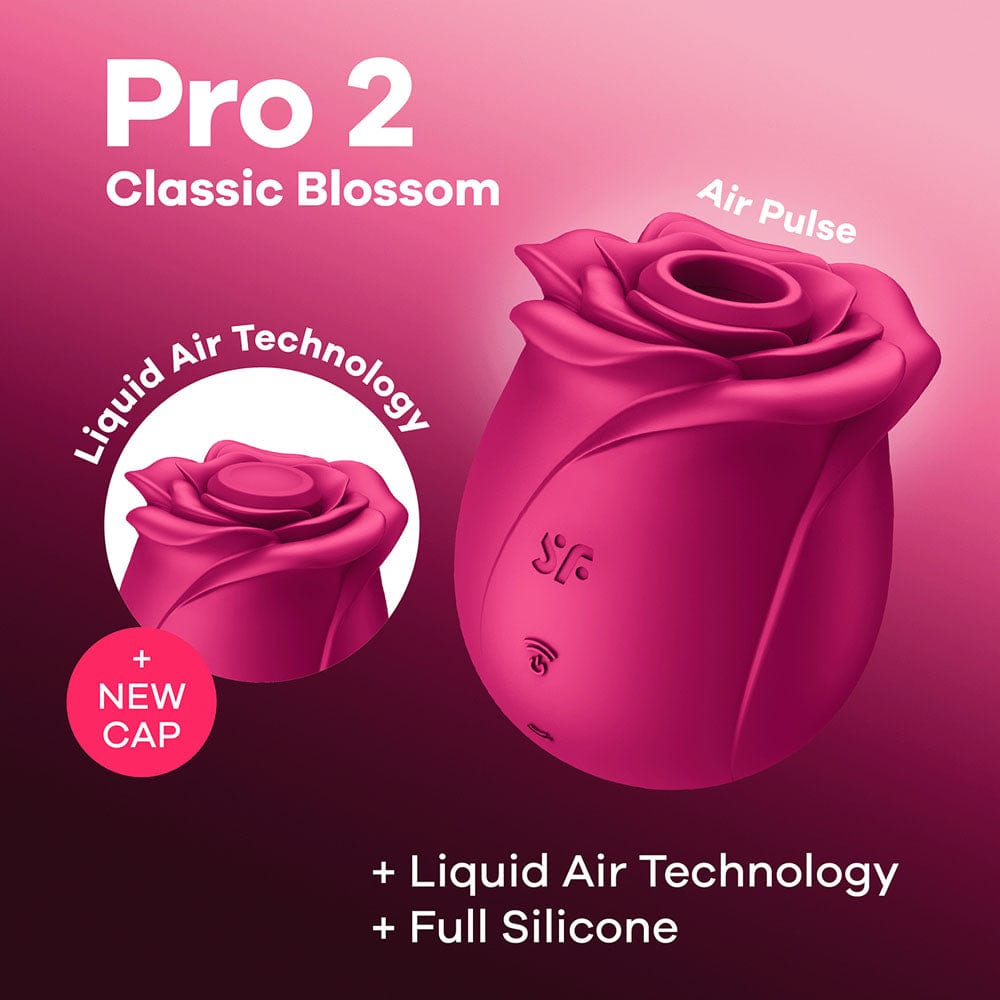 Satisfyer AIR PULSATION-PREMIUM Red Satisfyer Pro 2 Classic Blossom 4061504065854