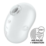 Satisfyer AIR PULSATION-PREMIUM White Satisfyer Cutie Ghost - 4061504067766