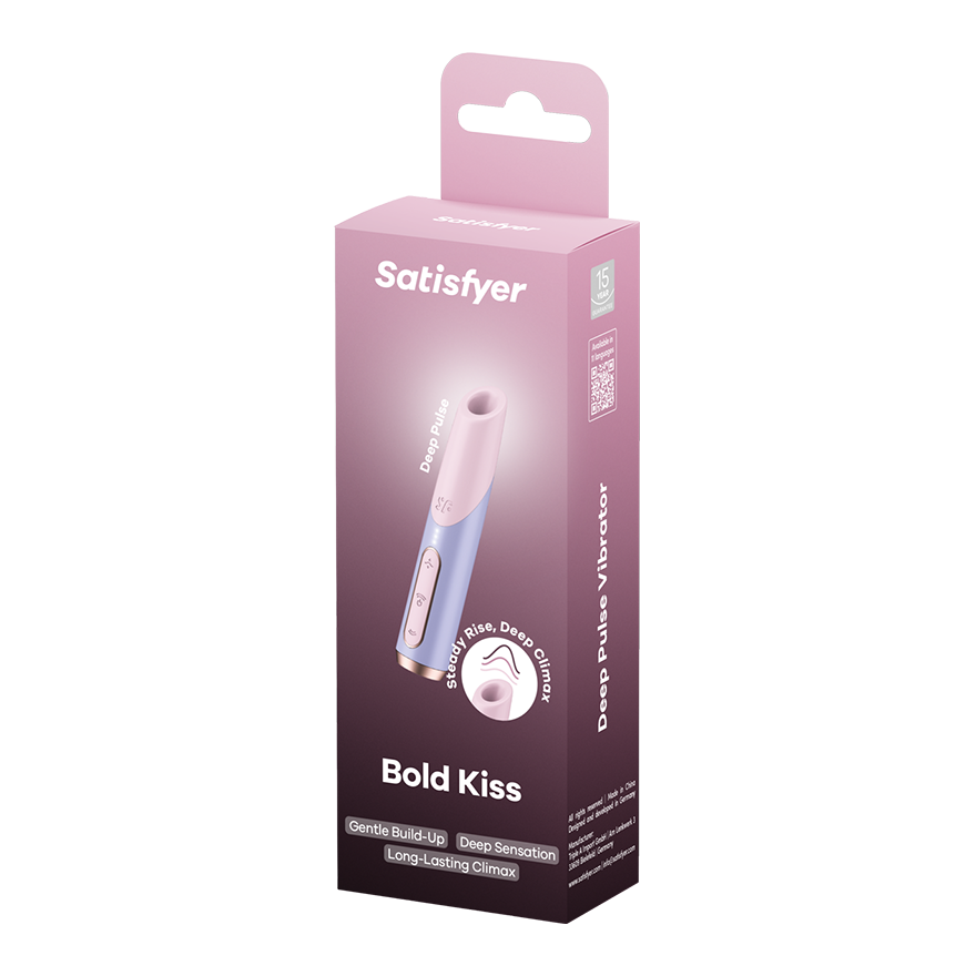 Satisfyer Bold Kiss – Air Pulse Vibrator with Adjustable Membrane > Sex Toys For Ladies > Air Pulsation