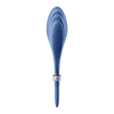 Satisfyer COCK RINGS-PREMIUM Blue Satisfyer Duelist -  Vibrating Adjustable Lasso Cock Ring 4061504018430
