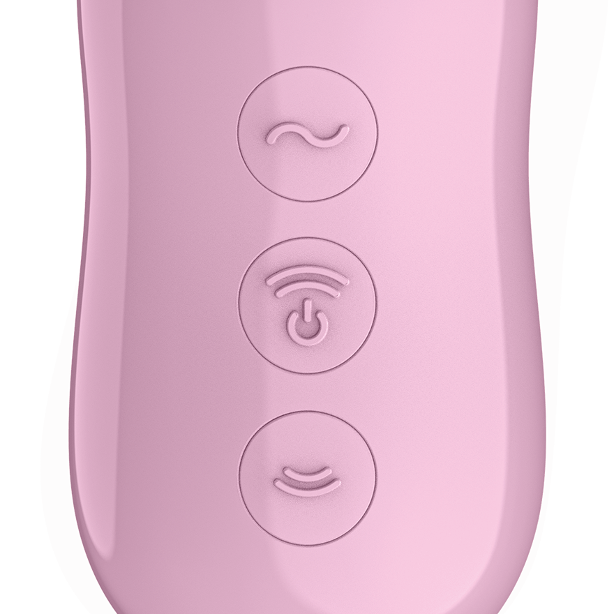 Satisfyer Cotton Candy – Air Pulse Stimulator Plus Vibrator > Sex Toys For Ladies > Air Pulsation