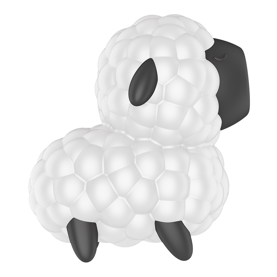 Satisfyer Dreamy Sheep – Compact Air Pulse and Vibrator Toy > Sex Toys For Ladies > Air Pulsation
