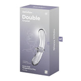 Satisfyer GLASS TOYS-PREMIUM Clear Satisfyer Double Crystal 4061504045665