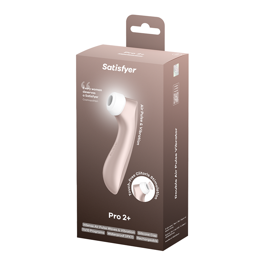 Satisfyer Pro 2 Plus – Waterproof Air Pulse and Vibration Stimulator > Sex Toys For Ladies > Air Pulsation