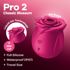 Satisfyer Pro 2 Classic Blossom – Pressure Wave Vibrator > Sex Toys For Ladies > Air Pulsation