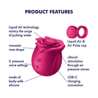 Satisfyer Pro 2 Classic Blossom – Pressure Wave Vibrator > Sex Toys For Ladies > Air Pulsation