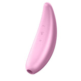 Satisfyer STIMULATORS-PREMIUM Pink Satisfyer Curvy 3+ - App Contolled Touch-Free USB-Rechargeable Clitoral Stimulator with Vibration 4061504001890