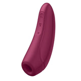 Satisfyer STIMULATORS-PREMIUM Red Satisfyer Curvy 1+ - App Contolled Touch-Free USB-Rechargeable Clitoral Stimulator with Vibration 4061504001821