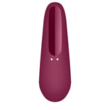 Satisfyer STIMULATORS-PREMIUM Red Satisfyer Curvy 1+ - App Contolled Touch-Free USB-Rechargeable Clitoral Stimulator with Vibration 4061504001821