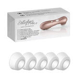 Satisfyer STIMULATORS-PREMIUM Satisfyer Pro 2 Climax Tips - 5 Replacement Silicone Heads for Satisfyer 2 Pro 4049369015054