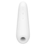 Satisfyer STIMULATORS-PREMIUM White Satisfyer Curvy 1+ - App Contolled Touch-Free USB-Rechargeable Clitoral Stimulator with Vibration 4061504001845