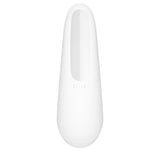 Satisfyer STIMULATORS-PREMIUM White Satisfyer Curvy 1+ - App Contolled Touch-Free USB-Rechargeable Clitoral Stimulator with Vibration 4061504001845